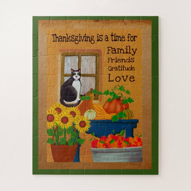 Puzzle Taille de l'enfant Thanksgiving Sud-ouest (Vertical)