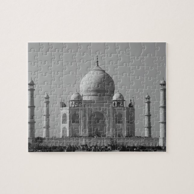 Puzzle taj mahal grey (Horizontal)