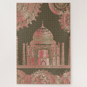 Puzzle Taj Mahal - Style bohémien oriental