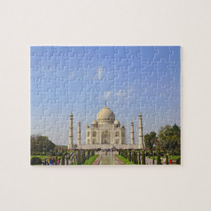 Puzzle Taj Mahal, un mausolée situé à Agra, en Inde,