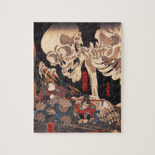 Puzzle Takiyasha la sorcière et le spectre squelettique