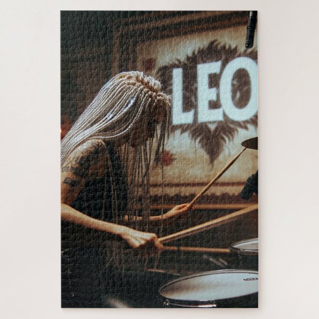 Puzzle Tambours de musiciens Leo Zodiac (Vertical)