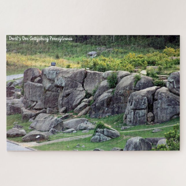 Puzzle Tanière du Diable Gettysburg Pennsylvanie (Horizontal)