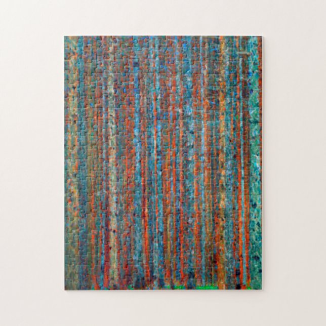 Puzzle Tannenwald Gustav Klimt (Vertical)
