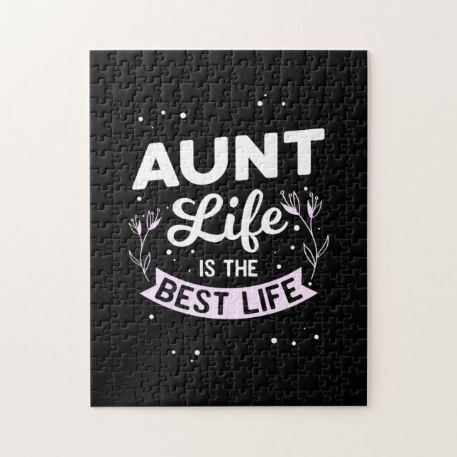 Puzzle Tante Life Est La Meilleure Vie (Vertical)