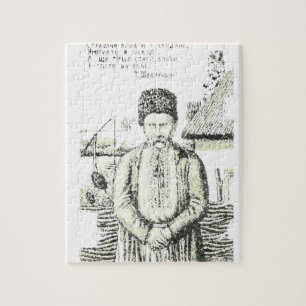 Puzzle Taras Hryhorovych Shevchenko poète ukrainien