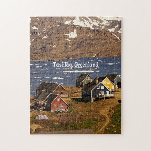Puzzle Tasiilaq, Groenland (Vertical)