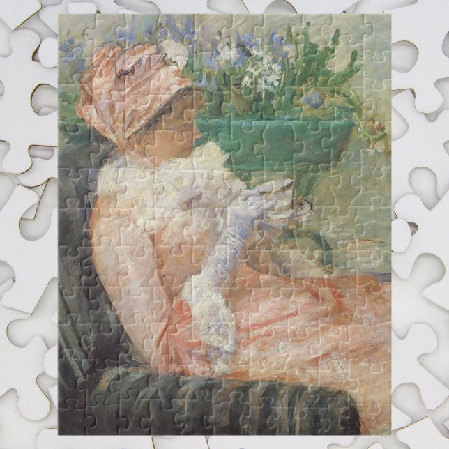 Puzzle Tasse de thé de Mary Cassatt, impressionnisme Vint (Créateur téléchargé)