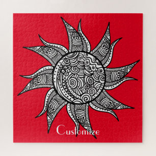 Puzzle Tatouage de henné Sun Thunder_Cove