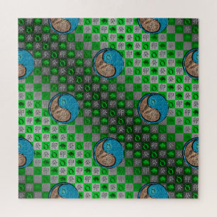 Puzzle Taureau & Lapin d'eau