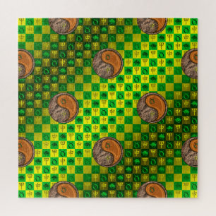 Puzzle Taureau & Singe de Bois