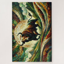 Taurus : Force dans les mosaïques