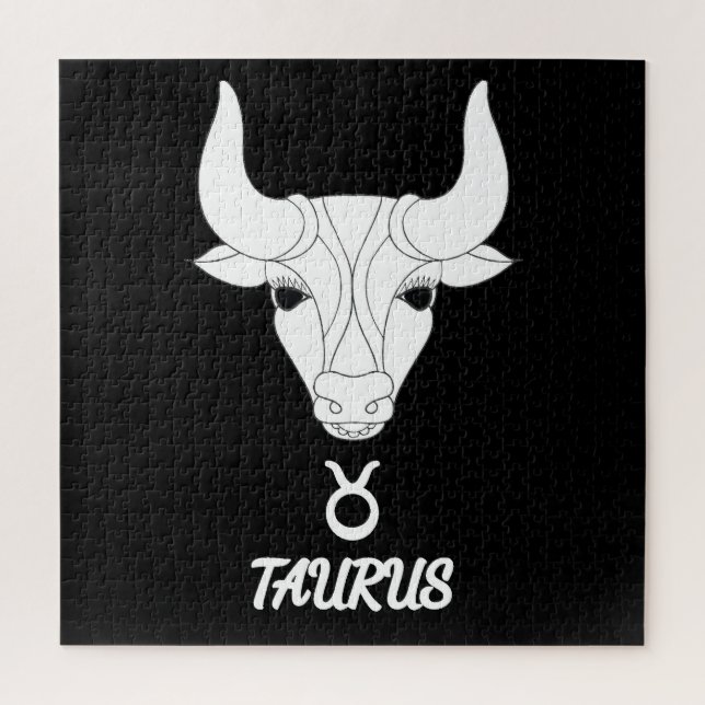 Puzzle Taurus Silhouette (Vertical)