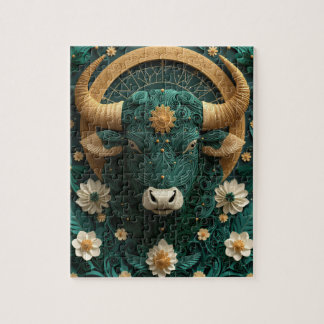 Puzzle Taurus Zodiaque en Quilling Papier