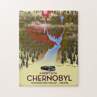 Puzzle Tchernobyl, Pripyat, ukraine