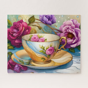 Puzzle Tea Time - Tea Cup Art
