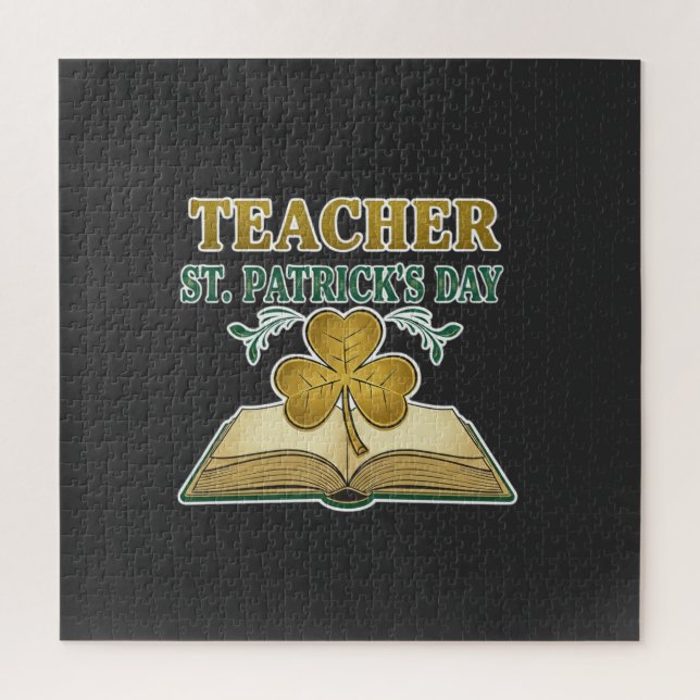 Puzzle Teacher & Student Class of 2026 - Knowledge is Lig (Vertical)