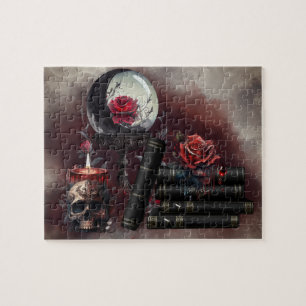 Puzzle Técherie   Articles magiques Spellbooks et Crystal