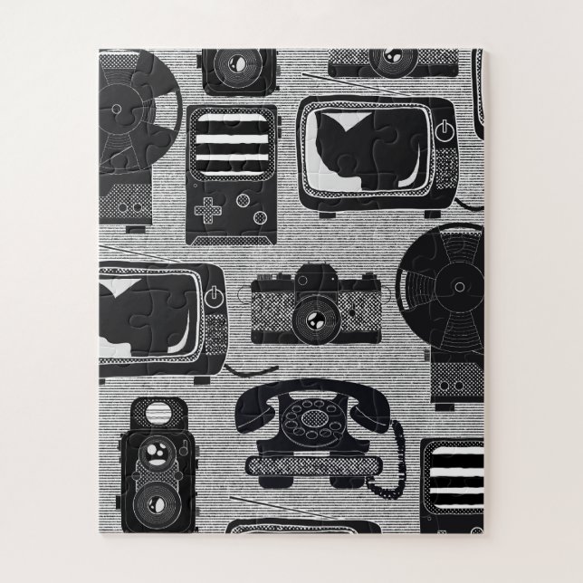 Puzzle Technologie rétro (Vertical)