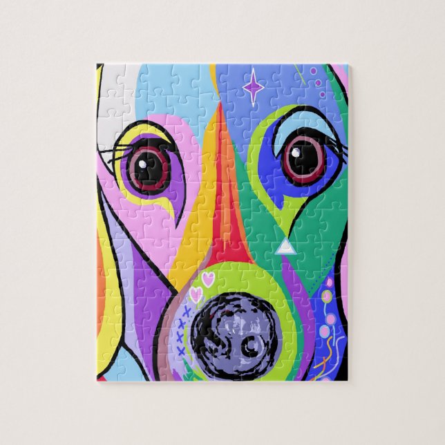 Puzzle Teckel 2 (Vertical)