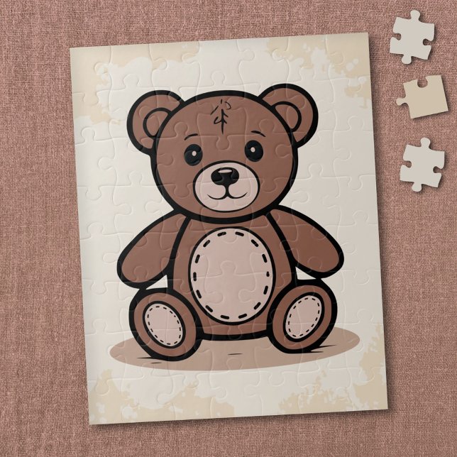 Puzzle Teddy Bear (Teddy Bear Puzzle)