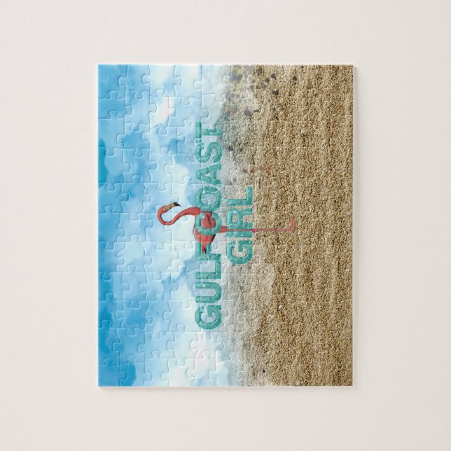 Puzzle TEE Gulf Coast Girl (Vertical)