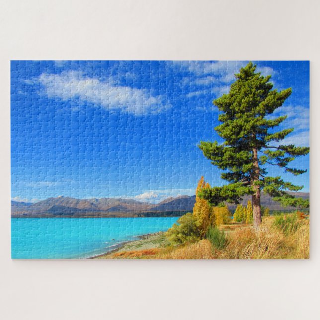 Puzzle tekapo blue lake (Horizontal)