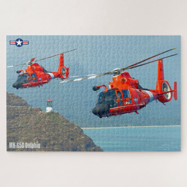 Puzzle TÉLÉPHIN MH-65D (20 x 30 POUCES) (Horizontal)
