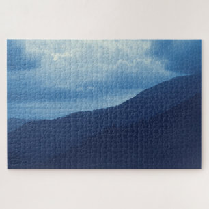 Puzzle Tempête de la montagne bleue - 20 x 30