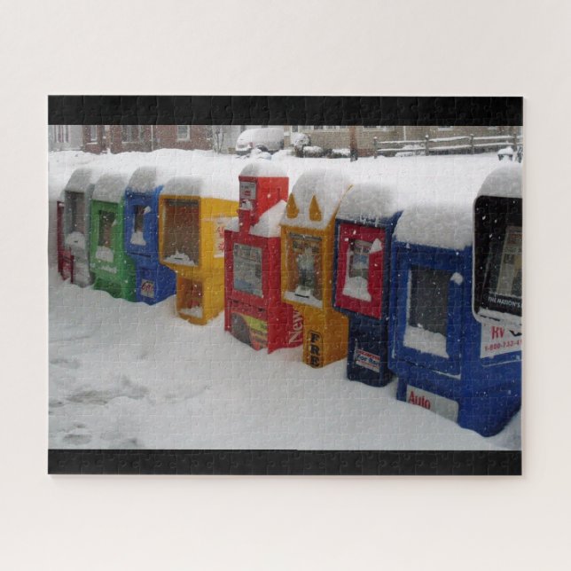PUZZLE TEMPÊTE DE NEIGE SUPPLÉMENTAIRE EN OHIO U.S.A (Horizontal)