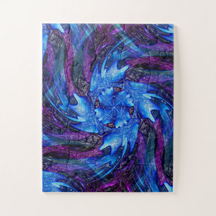 Puzzle Tempête hivernale froide....