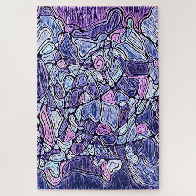 Puzzle Tempête nocturne des chiens (Vertical)