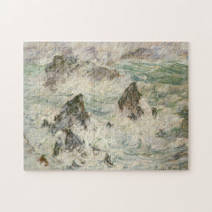 Puzzle Tempête sur Belle-Île Monet Art