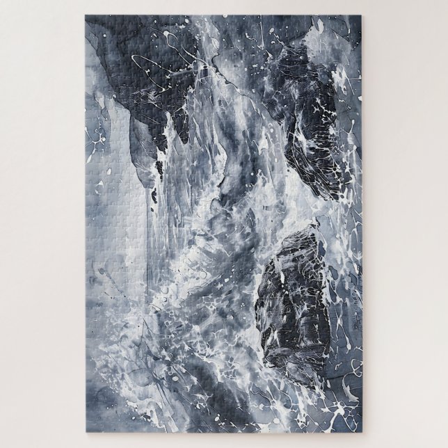 Puzzle Tempête sur la côte galloise (Vertical)