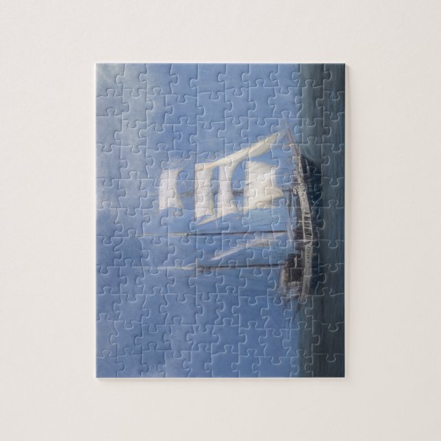 Puzzle Tempêtes de Turner des voiliers Atlantis (Vertical)