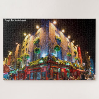 Puzzle Temple Bar Dublin Irlande.