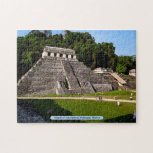 Puzzle Temple des Inscriptions, Palenque, Mexique
