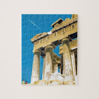Puzzle Temple du Parthénon de la Grèce Vintage voyage Ath