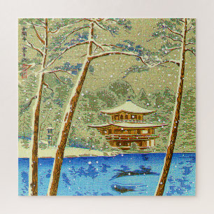 Puzzle Temple du pavillon d'or 15 Vues de Kyoto Japonais