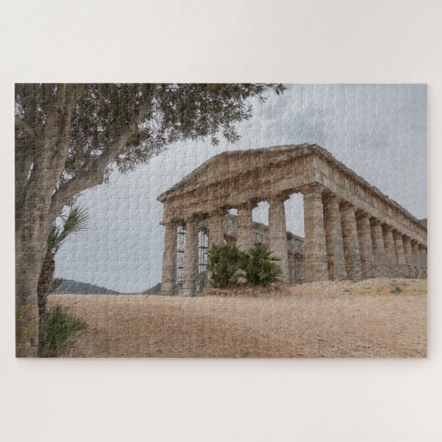 Puzzle Temple grec à Segesta, Sicile (Horizontal)