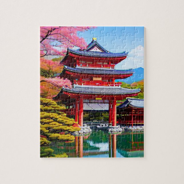 Puzzle Temple japonais  (Vertical)