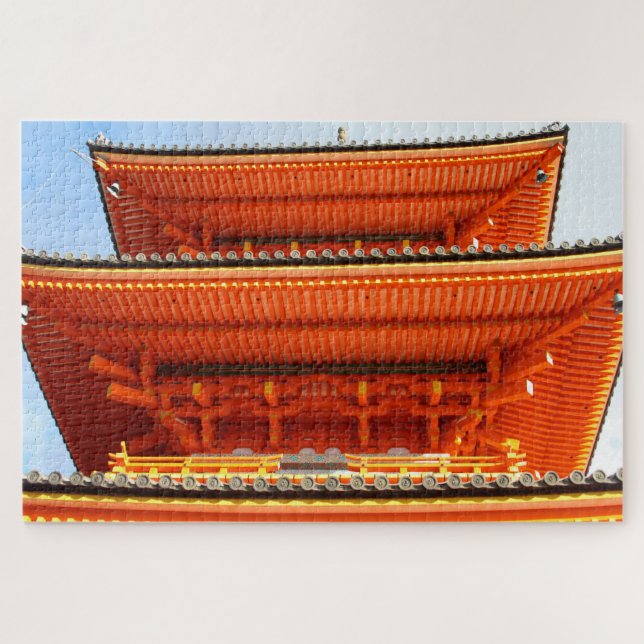 Puzzle Temple Kiyomizu-dera, Kyoto, Japon 1014-pc (Horizontal)