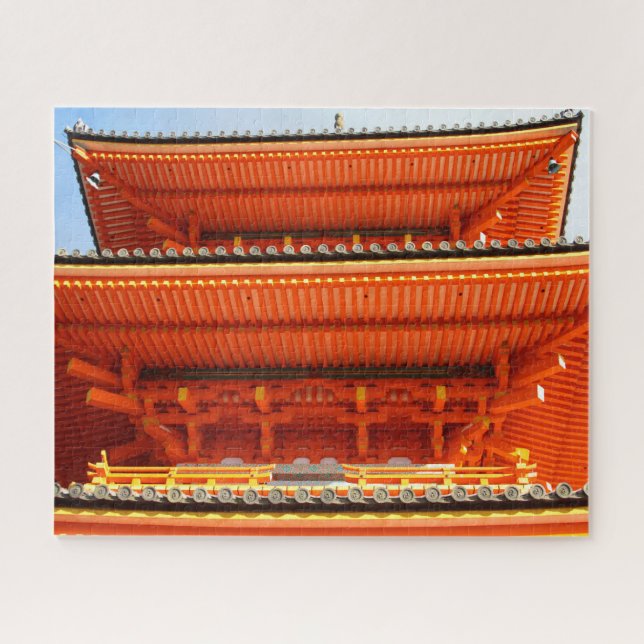 Puzzle Temple Kiyomizu-dera, Kyoto, Japon 520-pc (Horizontal)