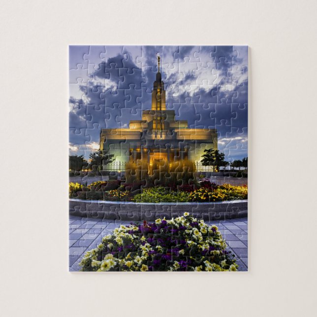 Puzzle Temple mormon de Draper Lds - Utah (Vertical)