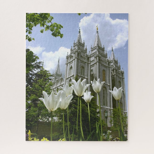 Puzzle Temple mormon de Salt Lake City (Vertical)