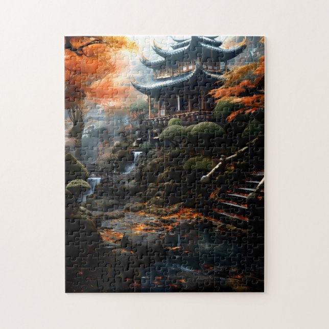 Puzzle Temple Oriental (Vertical)