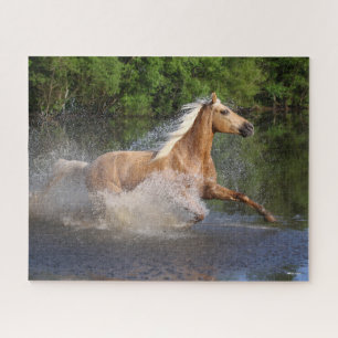 Puzzle Tennessee Walker Traversant L'Eau