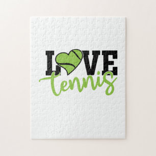 Puzzle Tennis Player Love Tennis