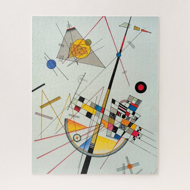 Puzzle Tension délicate de Wassily Kandinsky (Vertical)
