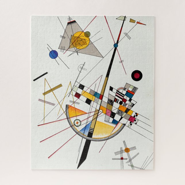 Puzzle Tension délicate, no 85 par Wassily Kandinsky (Vertical)